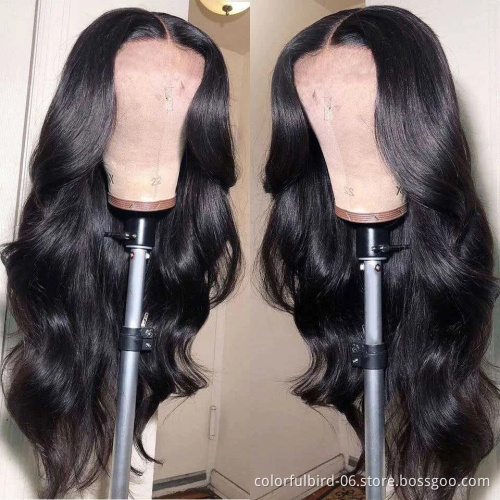 13x6 frontal Wig Body Wave Hd Transparent Lace 13x4 Hd Lace Frontal Human Hair Wigs For Women 30 Inch Lace Front Wig